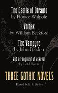 The Three Gothic Novels (h�ftad)