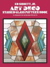 Art Deco Stained Glass Pattern Book (h�ftad)