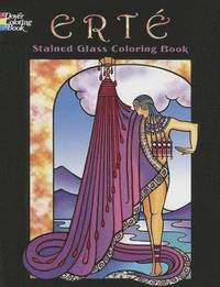 Erte Stained Glass Coloring Book ()