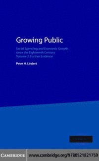 Growing Public: Volume 2, Further Evidence (h�ftad)