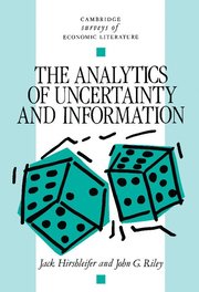 The Analytics of Uncertainty and Information (h�ftad)