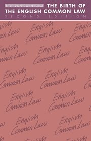The Birth of the English Common Law (h�ftad)