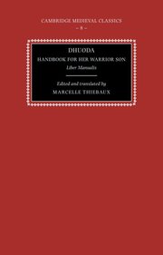 Dhuoda, Handbook for her Warrior Son (h�ftad)