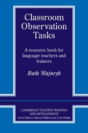 Classroom Observation Tasks (h�ftad)