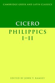 Cicero: Philippics I-II (h�ftad)
