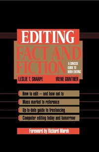 Editing Fact and Fiction (h�ftad)