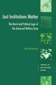 Just Institutions Matter (h�ftad)