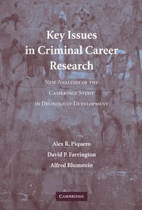 Key Issues in Criminal Career Research (inbunden)