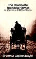 The Complete Sherlock Holmes 