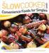 Convenience Foods For Singles