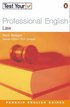Test Your Professional English Law