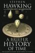 A Briefer History of Time