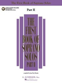 The First Book of Soprano Solos, Part II [With 2 CD's]