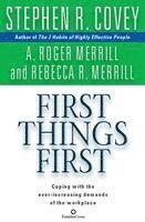 First Things First (h�ftad)
