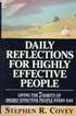 Daily Reflections for Highly Effective People