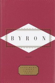 Byron: Poems (inbunden)