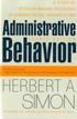 Administrative Behavior