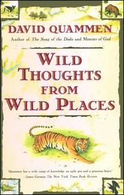 Wild Thoughts from Wild Places (h�ftad)