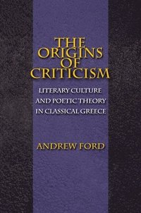 The Origins of Criticism (h�ftad)