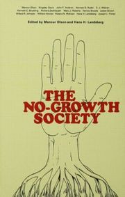 The No-growth Society (inbunden)