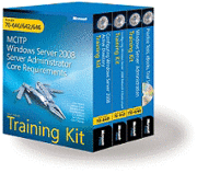 MCITP Self-Paced Training Kit (Exams 70-640, 70-642, 70-646): Server Administrator Core Requirements Book/DVD/CD Package