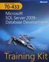 MCTS Self-Paced Training Kit (Exam 70-433): Microsoft SQL Server 2008 - Database Development Book/DVD Package