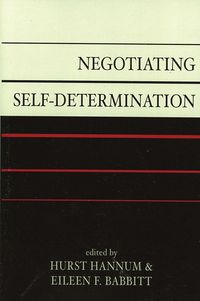 Negotiating Self-Determination (h�ftad)