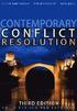 Contemporary Conflict Resolution