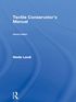 Textile Conservator's Manual