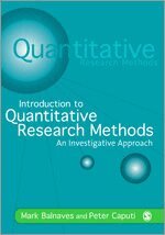Introduction to Quantitative Research Methods (h�ftad)
