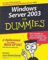 Windows Server 2003 For Dummies