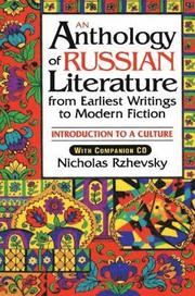 An Anthology of Russian Literature from Earliest Writings to Modern Fiction