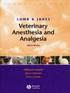 Lumb and Jones' Veterinary Anesthesia and Analgesia