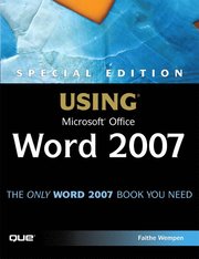 Using Microsoft Office Word 2007 Special Edition (h�ftad)