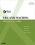 VBA and Macros: Microsoft Excel 2010