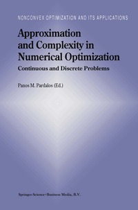 Approximation and Complexity in Numerical Optimization (inbunden)