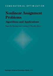 Nonlinear Assignment Problems (inbunden)