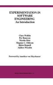 Experimentation in Software Engineering (inbunden)