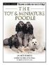 The Toy & Miniature Poodle [With DVD] - Toy And Miniature Poodles