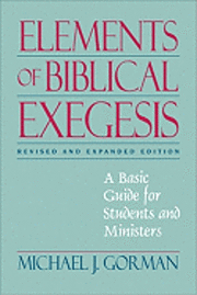 Elements of Biblical Exegesis ()