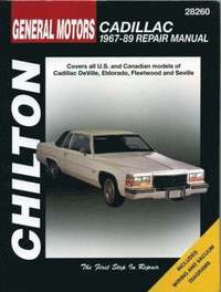 Gm Cadillac 1967-89 Repair Manual (h�ftad)