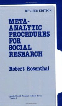 Meta-Analytic Procedures for Social Research (h�ftad)