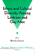 Ethnic and Cultural Diversity Among Lesbians and Gay Men (inbunden)