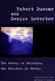 Robert Duncan and Denise Levertov (inbunden)