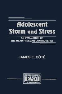 Adolescent Storm and Stress (inbunden)