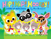 Hip! Hip! Hooray! Stand-Up Notecards (inbunden)