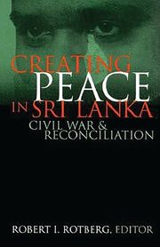 Creating Peace in Sri Lanka (inbunden)
