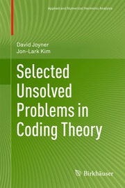 Selected Unsolved Problems in Coding Theory (inbunden)