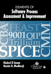 Elements Of Software Process Assessment And Improvement (h�ftad)