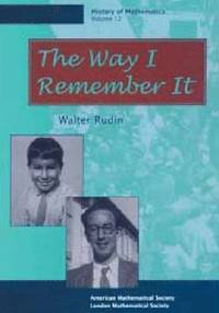 The Way I Remember It (h�ftad)